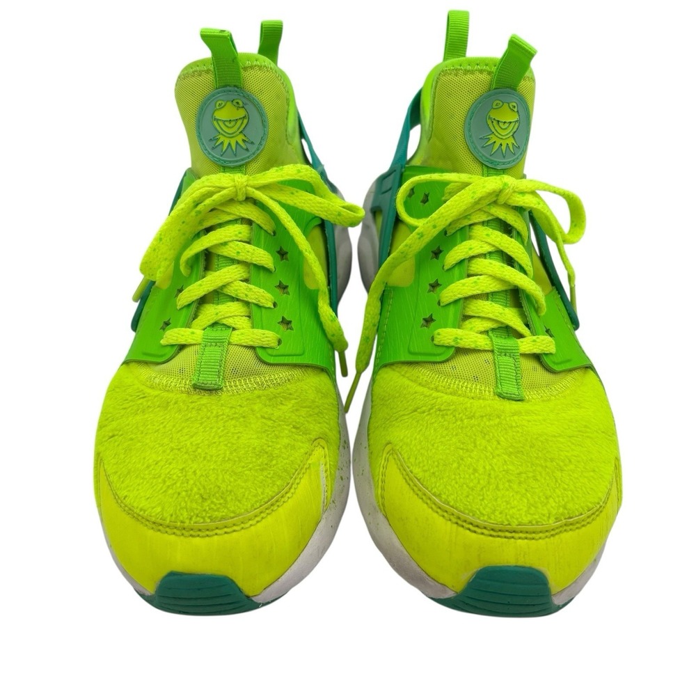 Nike Women's Shoes Huarache Doernbecher Freestyle Kermit Green‎ Size 9 - Picture 2 of 11